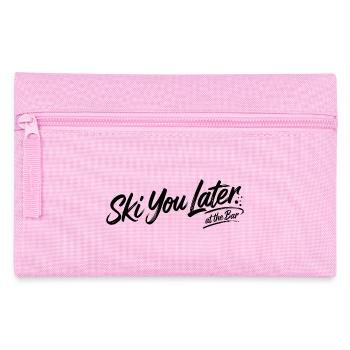Ski you later at the bar - Federtasche - Rosa - Vorne