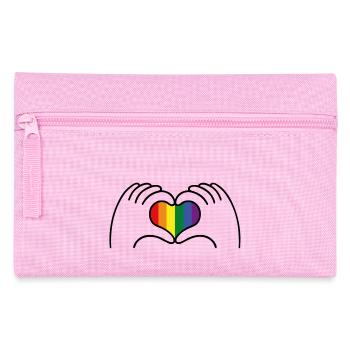 Drapeau Gay Pride - Trousse - rose - Devant