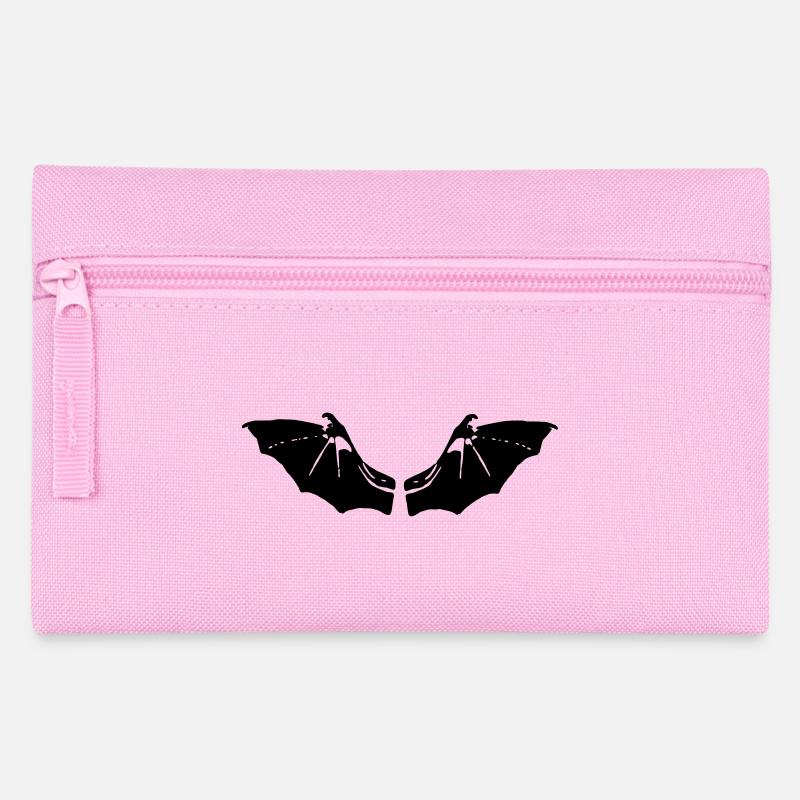 Fledermaus Flügel - Federtasche - Rosa
