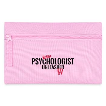 Wild psychologist unleashed - Pencil Case - pink - Front