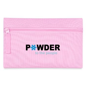 snow - Pencil Case - pink - Front