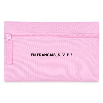 en francais - Federtasche - Rosa - Vorne