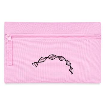 DNA double helix structure cell sequence - Pencil Case - pink - Front