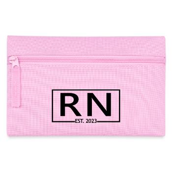 RN Est. 2023 Graduation Registered Nursing Student - Pencil Case - pink - Front