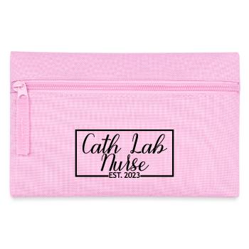 Cath Lab Nurse Est. 2023 Diplom-Krankenpflegeschüler - Federtasche - Rosa - Vorne