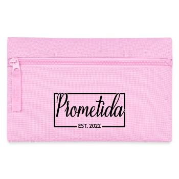 Prometida Est. 2022 Verlobte Verlobte Braut zu werden - Federtasche - Rosa - Vorne