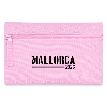 Vacances à Majorque 2026 - Trousse - rose - Devant