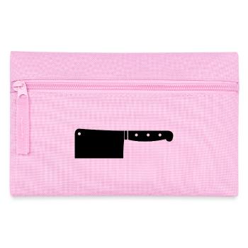Meat cleaver - Pencil Case - pink - Front