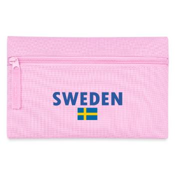 Suède - Trousse - rose - Devant