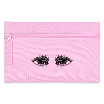 Sweet eyes with eyelashes - Pencil Case - pink - Front