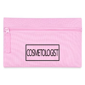 Cosmétologue fière étudiante diplômée en cosmétologie - Trousse - rose - Devant
