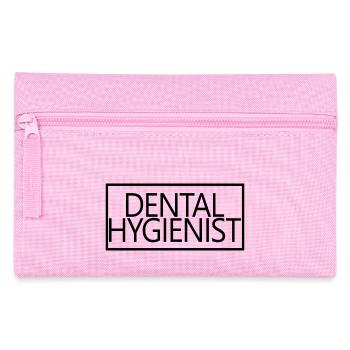 Cadeau de dentiste diplômé fier d'hygiéniste dentaire - Trousse - rose - Devant