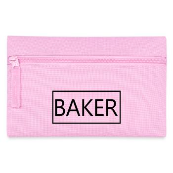 Baker Proud graduierter Baking Pastry Student - Federtasche - Rosa - Vorne
