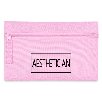 Kosmetikerin Stolzer graduierter Kosmetikerin-Student - Federtasche - Rosa - Vorne
