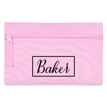 Baker Proud graduierter Baking Pastry Student - Federtasche - Rosa - Vorne
