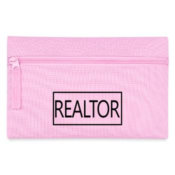 Agent immobilier fier étudiant diplômé en immobilier - Trousse - rose - Devant
