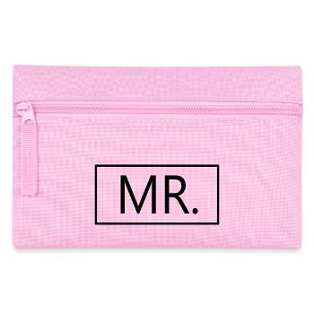 Mr. Matching Couple Engagement Wedding Honeymoon - Pencil Case - pink - Front