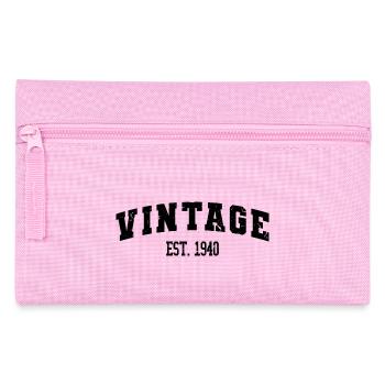 Vintage Est. 1940 83rd Birthday Men Women 83 Years - Pencil Case - pink - Front