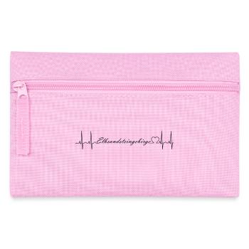 Elbe Sandstone Mountains - Pencil Case - pink - Front