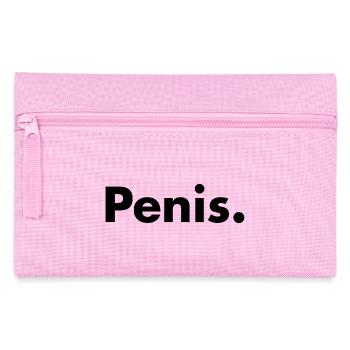Penis - Federtasche - Rosa - Vorne
