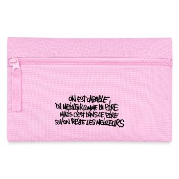 Pire comme du meilleur - Trousse - rose - Devant