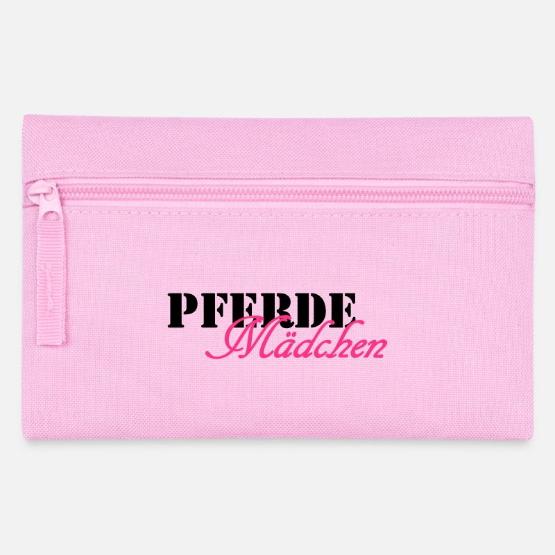 Pferdemädchen - Federtasche - Rosa