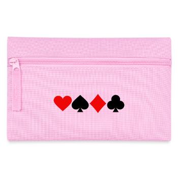 Kartendeck - Federtasche - Rosa - Vorne
