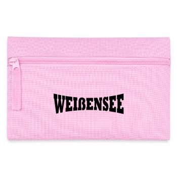 Weissensee lettering - Pencil Case - pink - Front