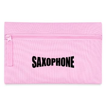 saxophone - Pencil Case - pink - Front