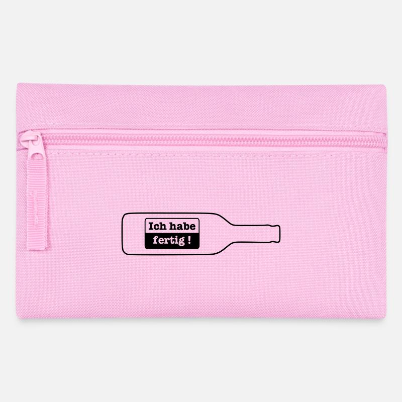 Je l'ai fait - bouteille vide - Trousse - rose