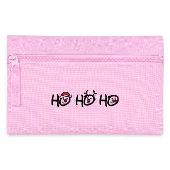 Ho Ho Ho - Federtasche - Rosa - Vorne