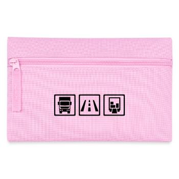 LKW - Federtasche - Rosa - Vorne