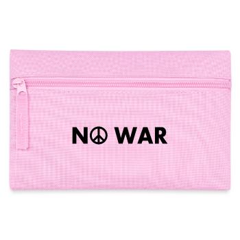 No war - Federtasche - Rosa - Vorne