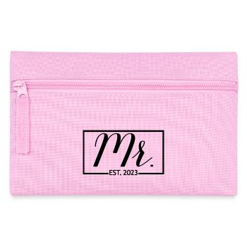 M. Est. 2023 Fiançailles pour la fête de mariage du marié - Trousse - rose - Devant