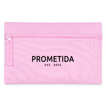 Prometida Est. 2022 Fiancée Engagement Bride To Be - Pencil Case - pink - Front