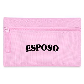 Esposo Husband To Be Groom Married Men Wedding - Pencil Case - pink - Front