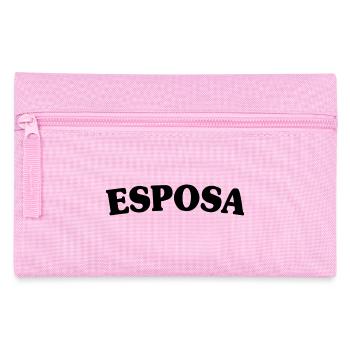 Esposa Cool Wife To Be Bride Couple Wedding Gift - Pencil Case - pink - Front