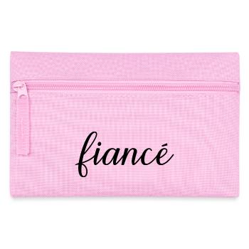 Fiancé Matching Engagement Gift Groom’s Mariage du marié - Trousse - rose - Devant