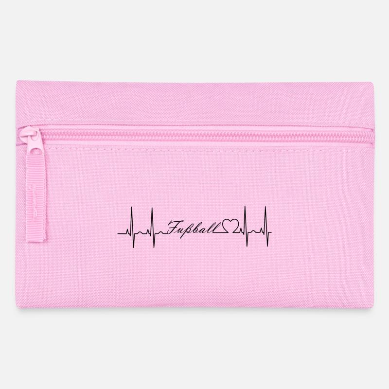 Fußball - Federtasche - Rosa