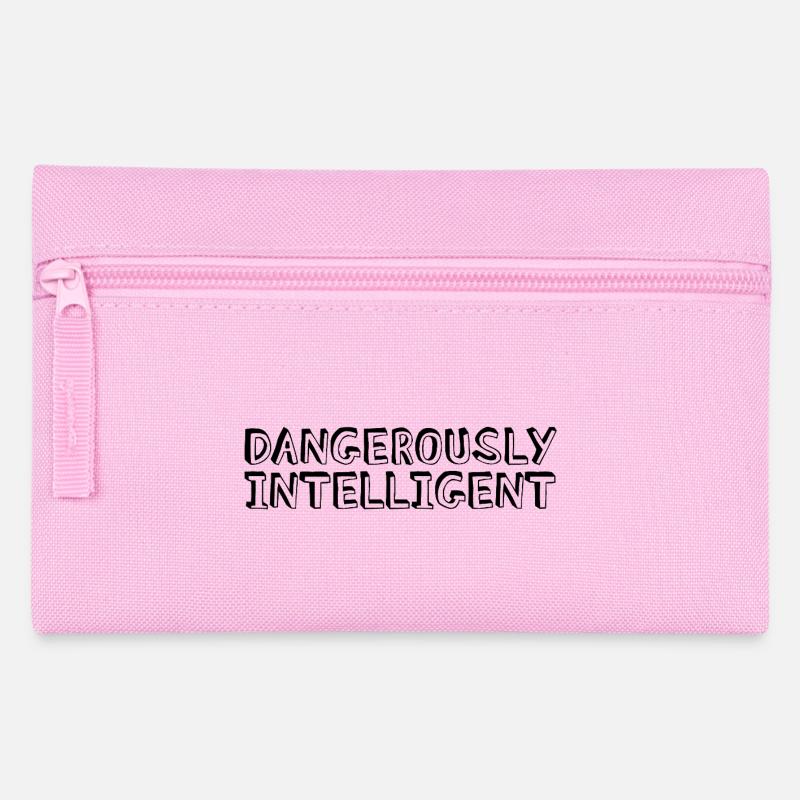 Dangerously Intelligent - Pencil Case - pink