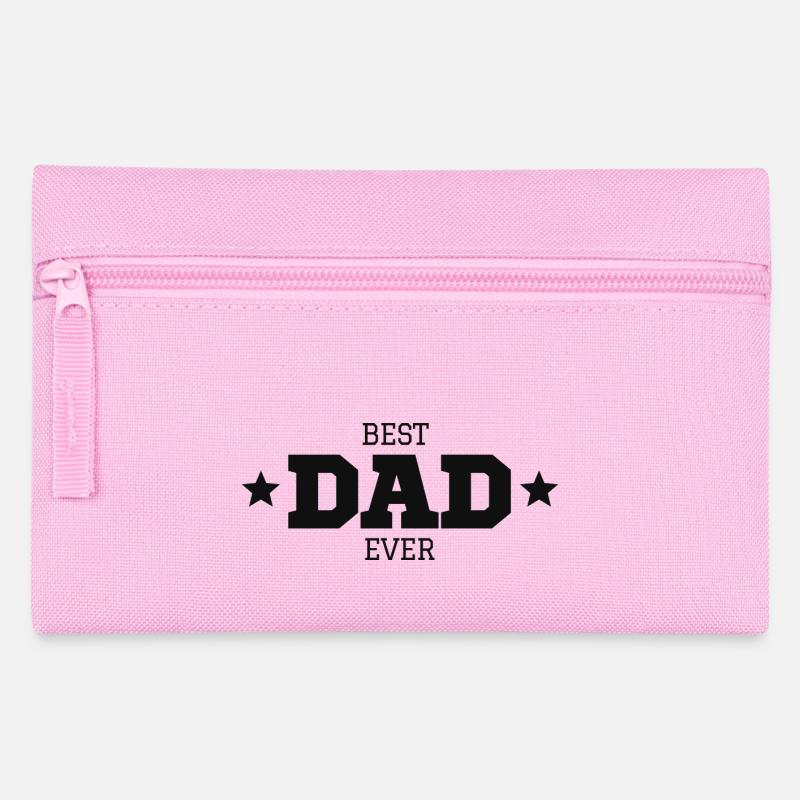 Best Dad Ever - Pencil Case - pink