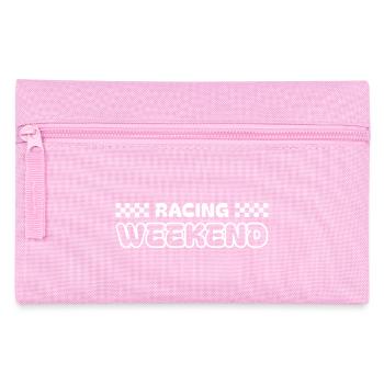 Racing Weekend - White Edition - Pencil Case - pink - Front