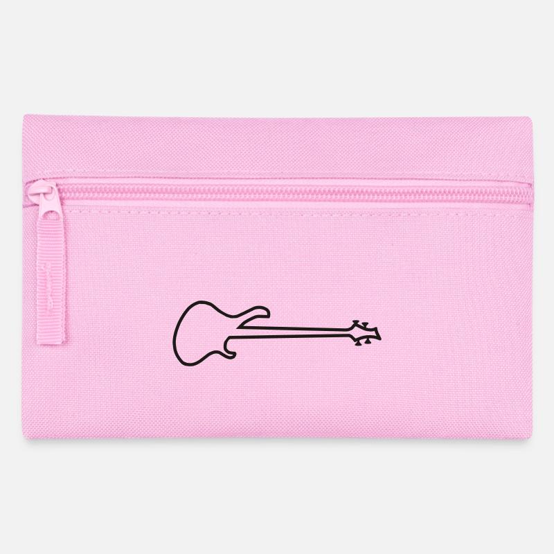 e-bass-silouette - Federtasche - Rosa