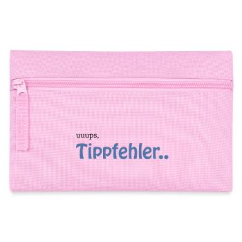 Tippfehler zu hohem QI - Federtasche - Rosa - Vorne