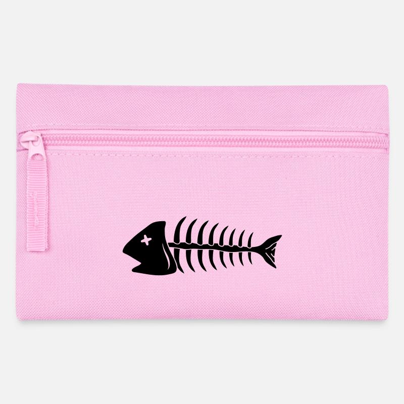 fish - Pencil Case - pink