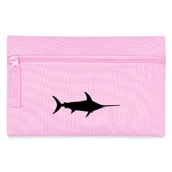 Schwertfisch Ozean Fisch Delphin - Federtasche - Rosa - Vorne