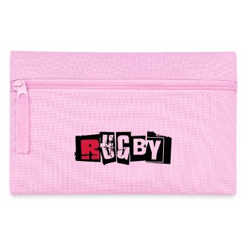 rugby 2 - Pencil Case - pink - Front