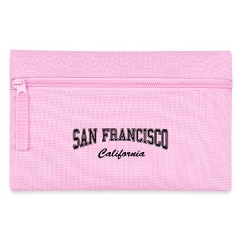 san_francisco_california - Pencil Case - pink - Front