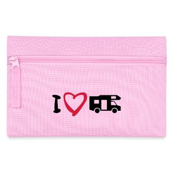 I love my mobile home 2 - Pencil Case - pink - Front