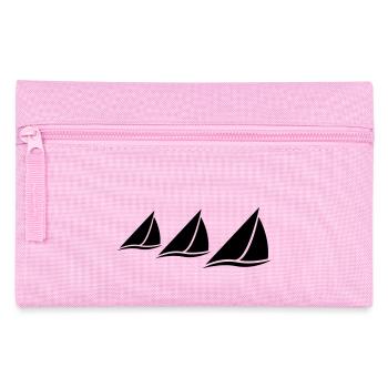 3 Sailing Boats Logo - Trousse - rose - Devant